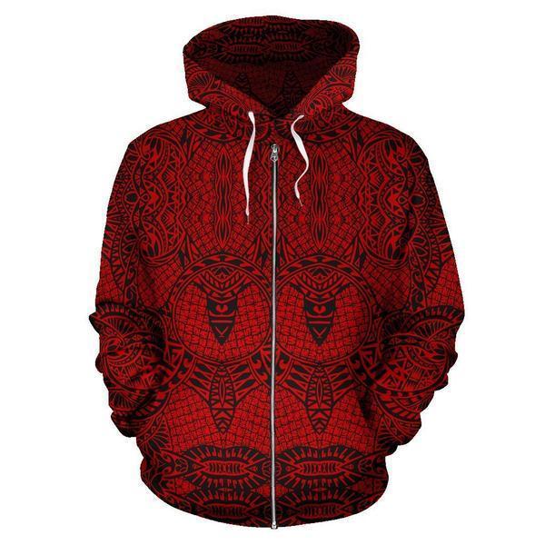 Polynesian Tribal Hoodie 15 - AH - J4-ALL OVER PRINT HOODIES (P)-Phaethon-Hoodie-S-Vibe Cosy™