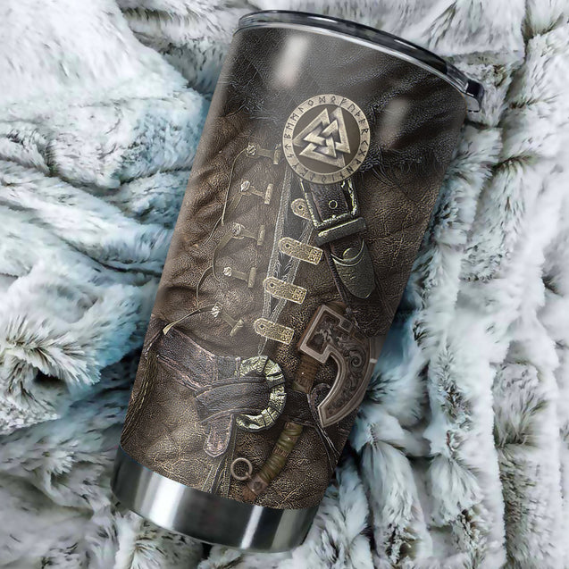 Customized Name Viking Steel Tumbler