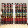 Native American Pattern 3D All Over Printed Window Curtains