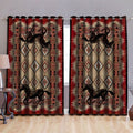 Native American Pattern 3D All Over Printed Window Curtains