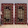 Native American Pattern 3D All Over Printed Window Curtains