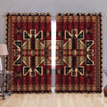 Native American Pattern 3D All Over Printed Window Curtains