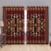 Native American Pattern 3D All Over Printed Window Curtains