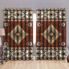 Native American Pattern 3D All Over Printed Window Curtains