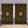 Native American Pattern 3D All Over Printed Window Curtains