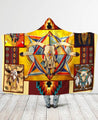 Native American Hooded Blanket