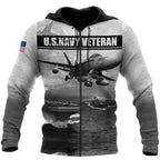 US Navy Veteran 3D All Over Printed Unisex Shirts
