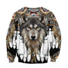 Wolf Native American 3D All Over Printed Unisex Shirt