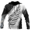 Paua Shell Maori Silver Fern 3d all over printed shirt and short for man and women-Apparel-PL8386-Hoodie-S-Vibe Cosy™