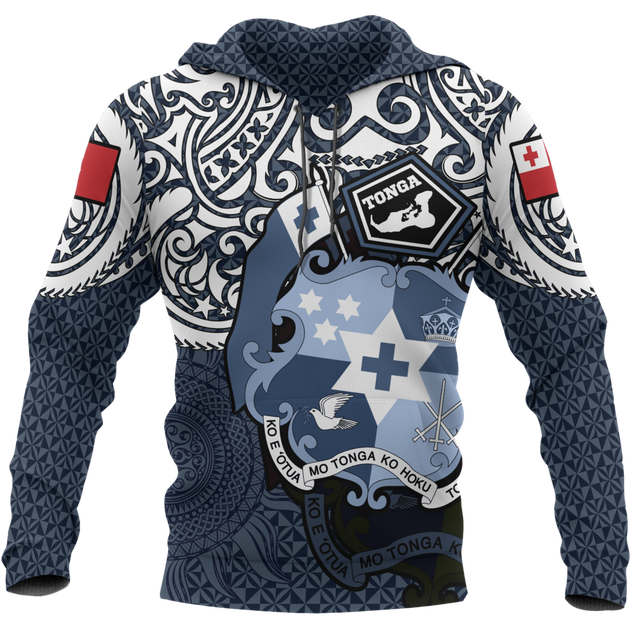 Tonga in My Heart Polynesian Tattoo Style 3D Printed Shirts TT0028-Apparel-TT-Hoodie-S-Vibe Cosy™