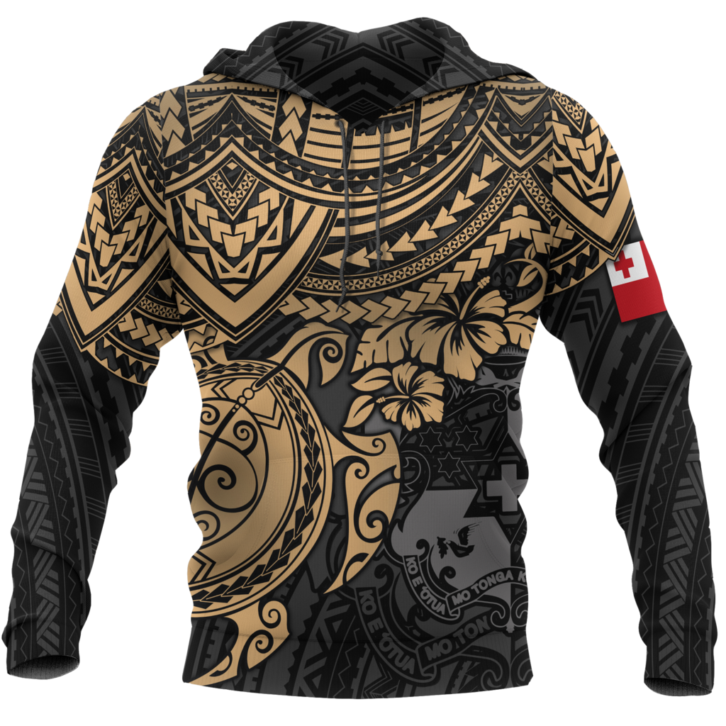 Tonga in My Heart Polynesian Tattoo Style 3D Printed Shirts TT0024-Apparel-TT-Hoodie-S-Vibe Cosy™