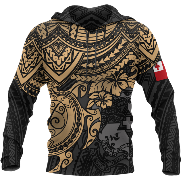 Tonga in My Heart Polynesian Tattoo Style 3D Printed Shirts TT0024-Apparel-TT-Hoodie-S-Vibe Cosy™
