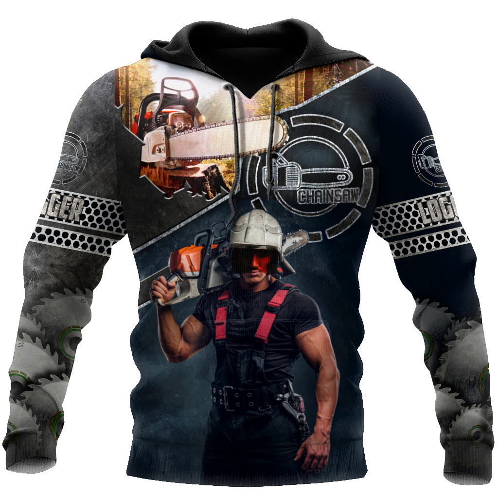 3D Premium Chainsaw Logger  Unisex Shirts TNA11052001