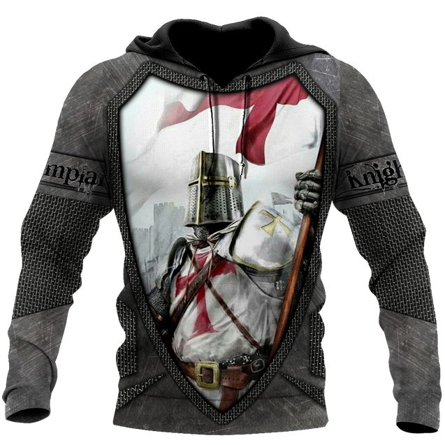 Premium Knight Templar All Over Printed Shirts For Men And Women MEI