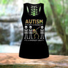 Autism it's a different ability legging + hollow tank combo HAC230403-Apparel-HG-No legging-S-Vibe Cosy™