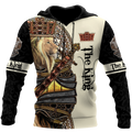 King Lion 3D All Over Printed Unisex Shirts