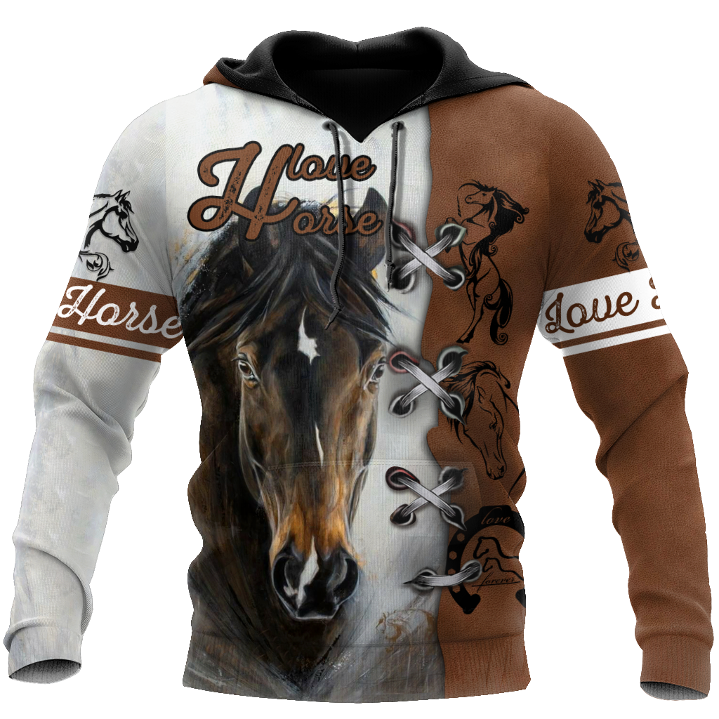 Love Horse 3D All Over Printed Unisex Shirts TNA11132008