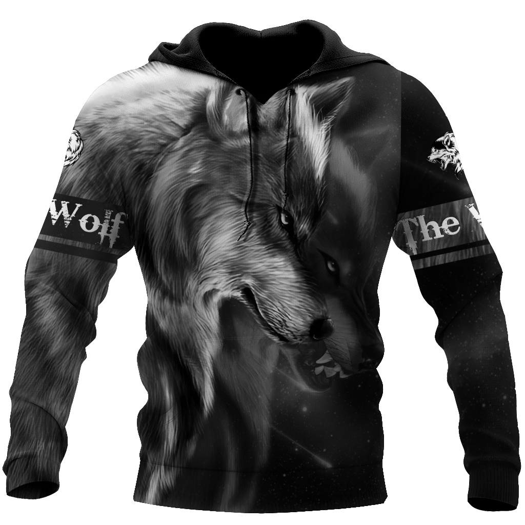 Tattoo Wolf 3D All Over Printed Hoodie For Men and Women DAST19102001