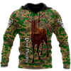 3D Unisex Hoodie Deer Hunting