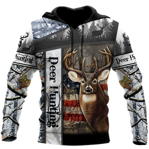 Deer Hunting 3D All Over Printed Shirts