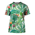 3D All Over Printed Cactus And Gecko Shirts-Apparel-NTH-T-Shirt-S-Vibe Cosy™