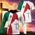 Mexico Jesus 3D All Over Printed Unisex Hoodie