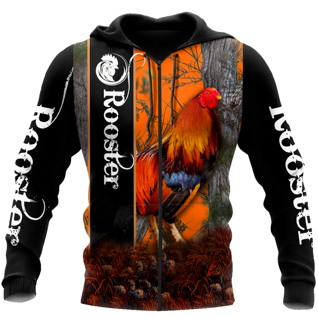 Premium Rooster 3D All Over Printed Unisex Shirts