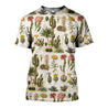 3D All Over Printed Flower and Cactus Shirts-Apparel-NTH-T-Shirt-S-Vibe Cosy™