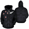 New Zealand - Maori Mask Pullover Hoodie A0-Apparel-Khanh Arts-Hoodie-S-Vibe Cosy™