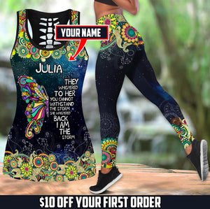 Customize - I Am The Storm Tank Top + Legging DQB08242003