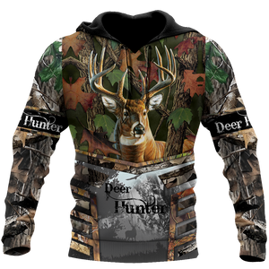 Premium Great Wood Deer Hunter All Over Printed Unisex Shirts DL2022002