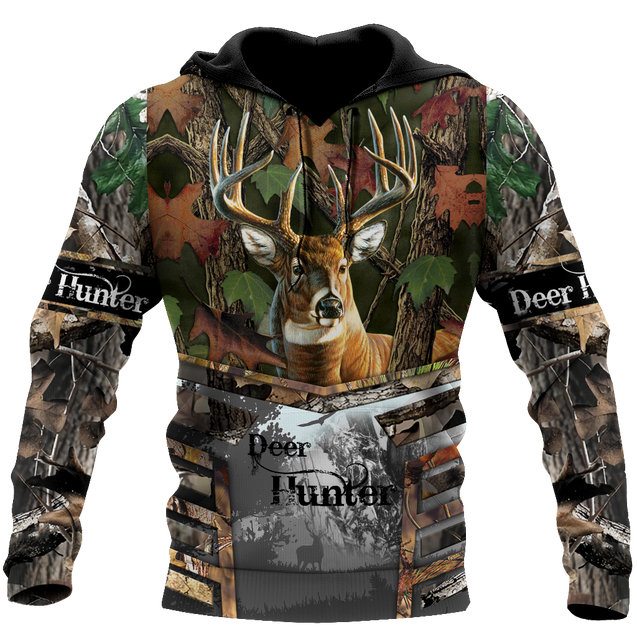 Premium Great Wood Deer Hunter All Over Printed Unisex Shirts DL2022002