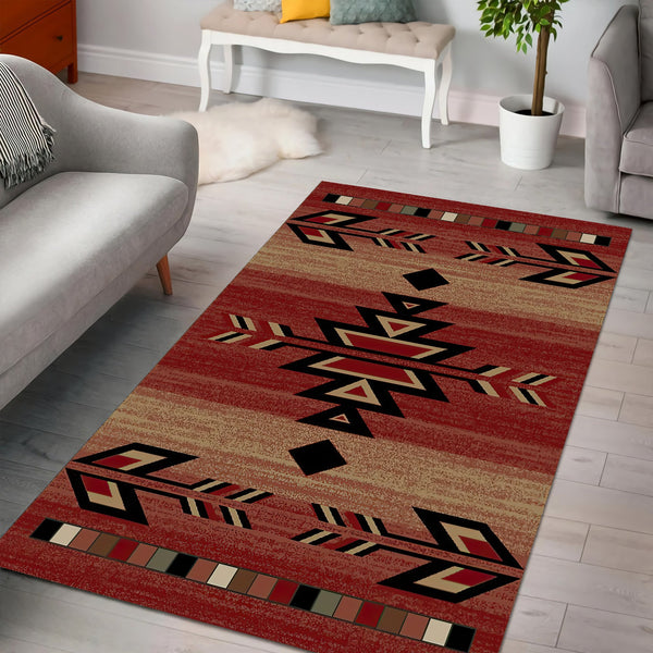 Native American Pattern Rug MEI20082101-MEI - Vibe Cosy™
