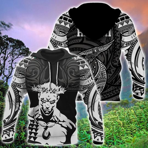 HAWAII HOOK POLYNESIAN WHITE ALL OVER PRINT HOODIES PL14032004-ALL OVER PRINT HOODIES (P)-Phaethon-Hoodie-S-Vibe Cosy™