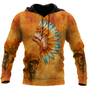 Premium Native American 3D All Over Printed Shirts