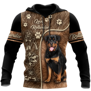 Rottweiler 3d unisex shirt TNA11022001