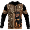 Rottweiler 3d unisex shirt TNA11022001