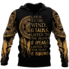 Wolf Native American Hoodie 3D All Over Printed Shirts