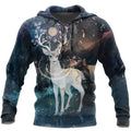 BEAUTIFUL DEER 3D ALL OVER PRINTED SHIRTS ANN231002-Apparel-PL8386-zip-up hoodie-S-Vibe Cosy™