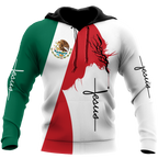Mexico Jesus 3D All Over Printed Unisex Hoodie