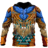 Eagle Native American Hoodie 3D All Over Printed Shirts LAM2019091-LAM