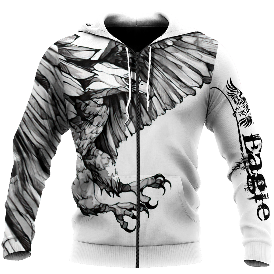 The Great Eagle Tatoo 3D All Over Print Hoodie HHT2108207