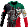 Mexican Aztec & Coat Of Arms 3D All Over Printed Hoodie Shirt Limited by SUN QB06232007