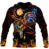 Maui taniwha art new zealand 3d all over printed shirt and short for man and women-Apparel-PL8386-Hoodie-S-Vibe Cosy™