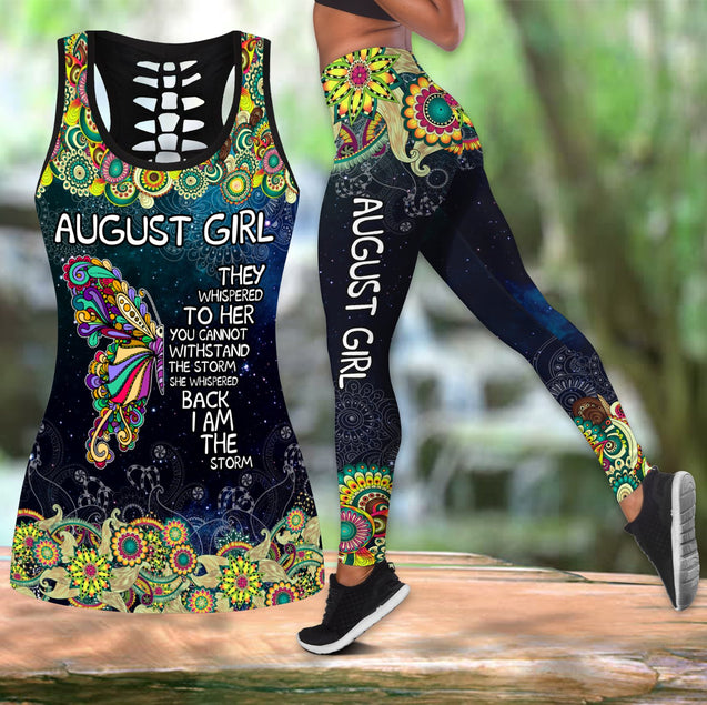 August Girl Combo Tank Top + Legging DQB08012001