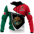 Mexican Customize 3D All Over Printed Shirts For Men And Women