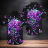 Hawaii Butterfly Skull Beach Sleeves Shirt TP31072004-Apparel-TP-SHIRT-S-Vibe Cosy™