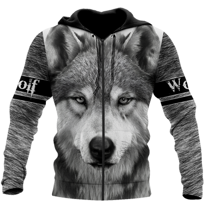 Wolf 3D All Over Printed Hoodie For Men and Women DQB09102001