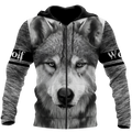 Wolf 3D All Over Printed Hoodie For Men and Women DQB09102001