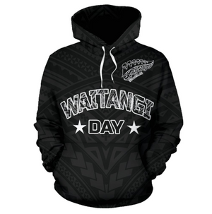 New Zealand Waitangi Day Hoodie A7-Apparel-Khanh Arts-Hoodie-S-Vibe Cosy™